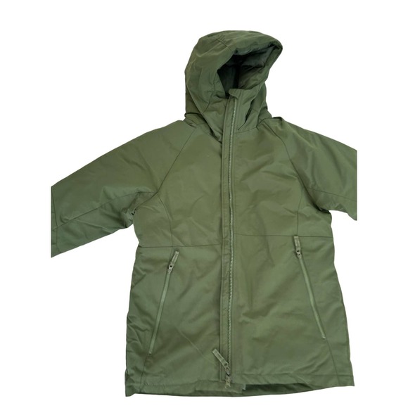 Amazon Essentials Water Resistant Hooded Insulated Snow Jacket coat  Sz M - Picture 1 of 8